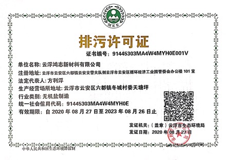 排污许可证